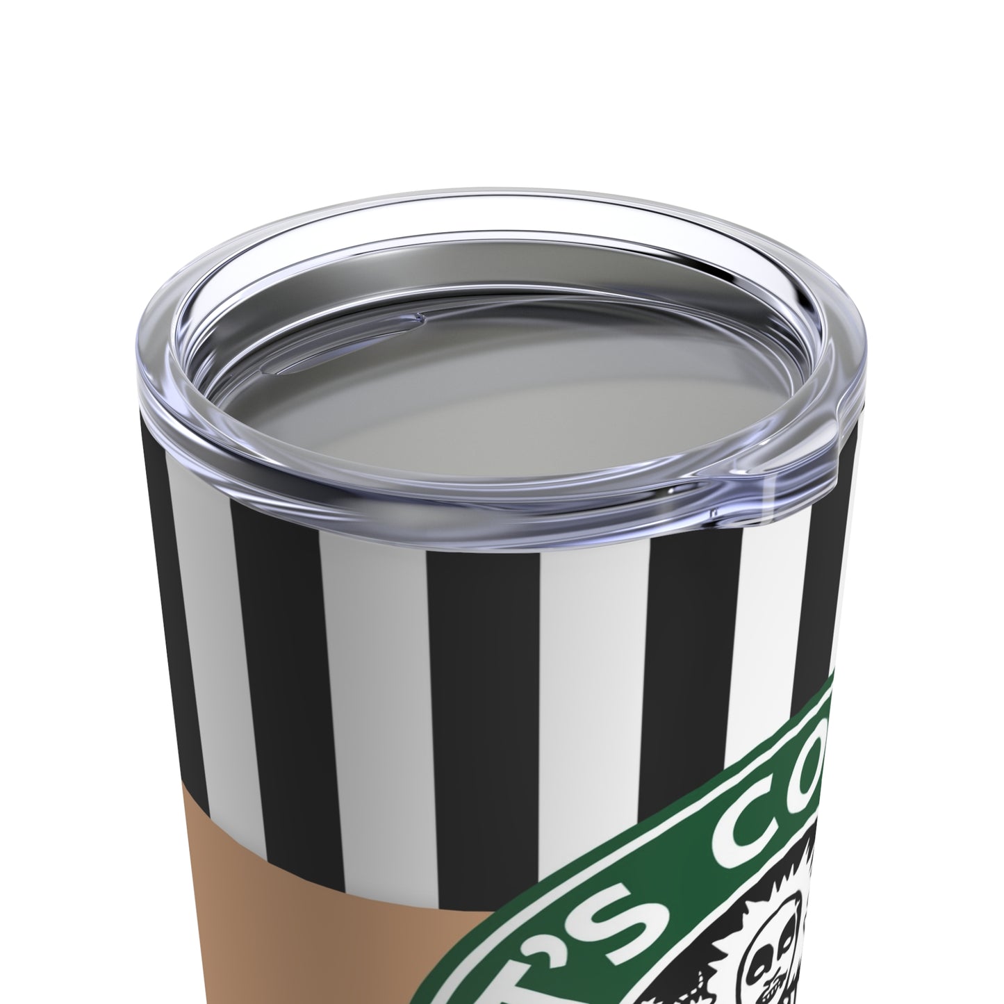 Beetlejuice Inspired Personalized Coffee Tumbler 20oz