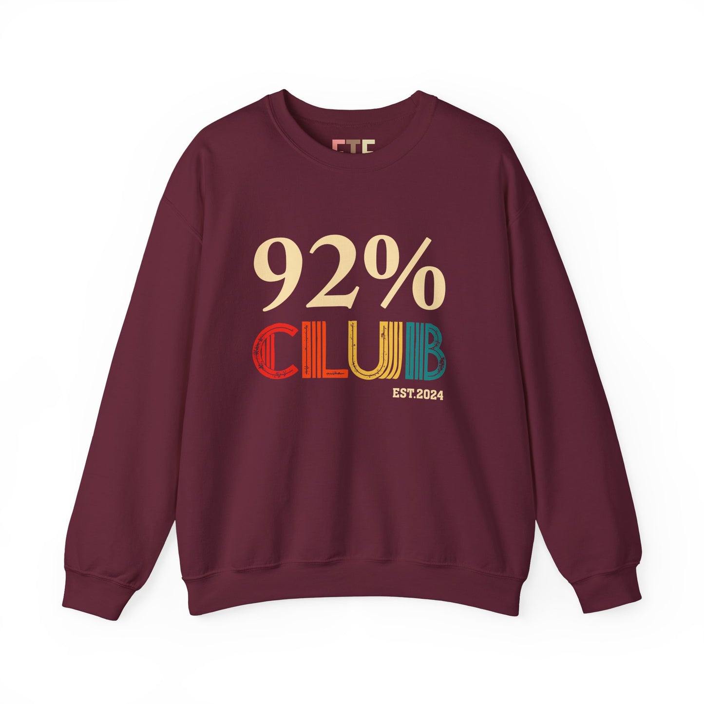 92% Club Movement Women's Sweatshirt
