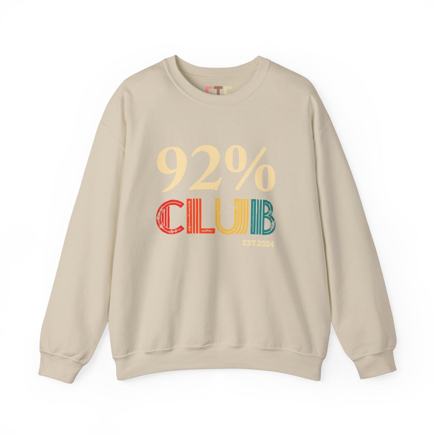 92% Club Movement Women's Sweatshirt