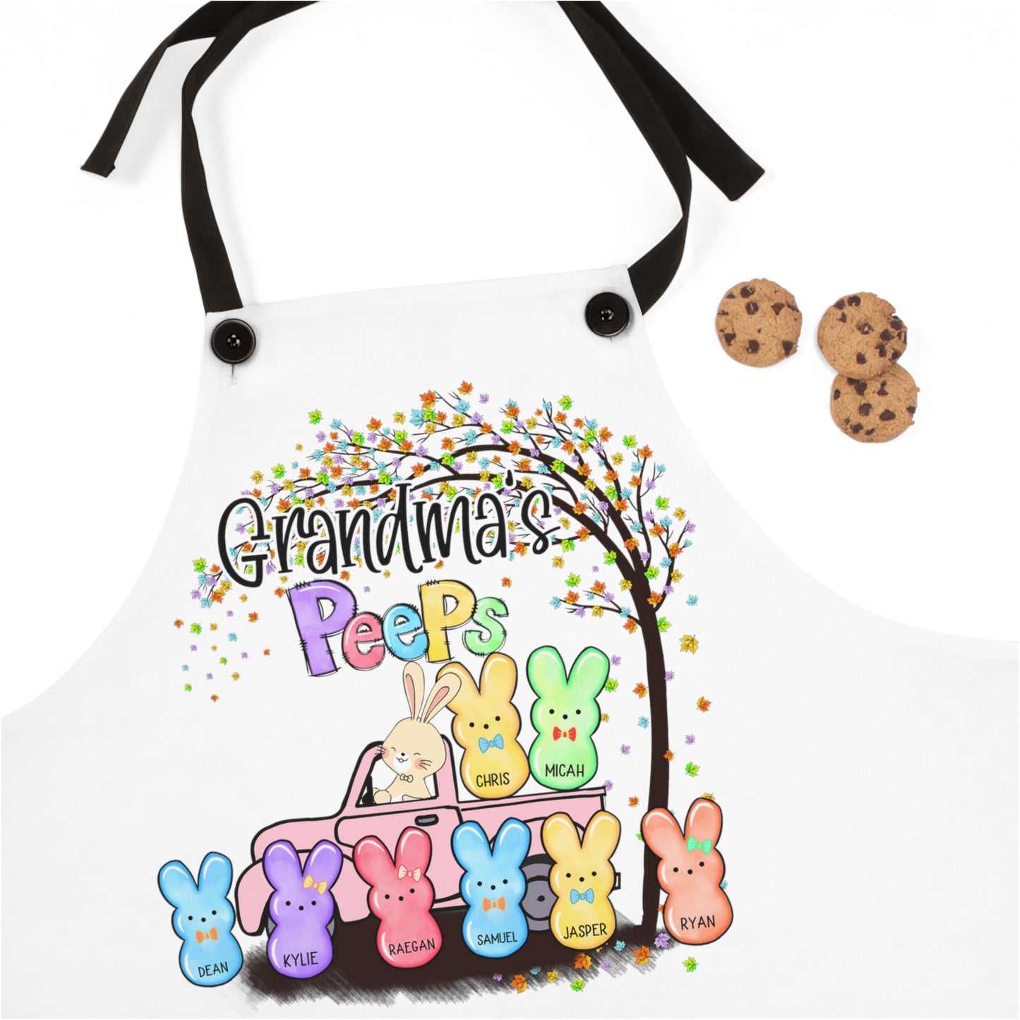 Grandma's Peeps Personalized Apron