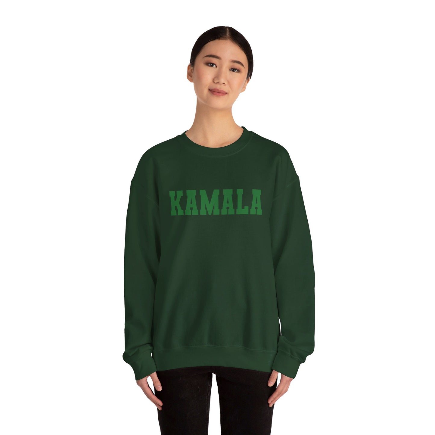 Kamala 2024 Sweatshirt, Madama President Sweatshirt, Kamala For President Shirt, Pink and Green Soror Sweatshirt