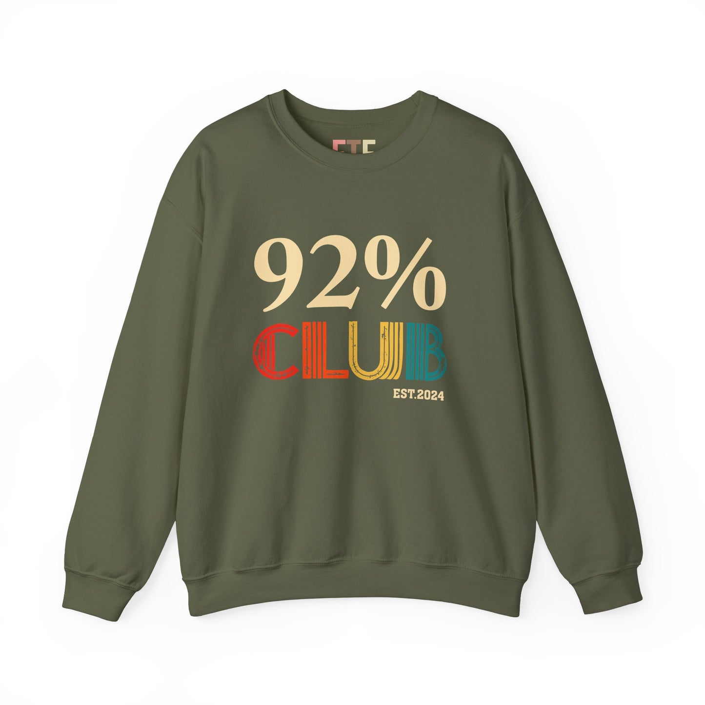 92% Club Movement Women's Sweatshirt
