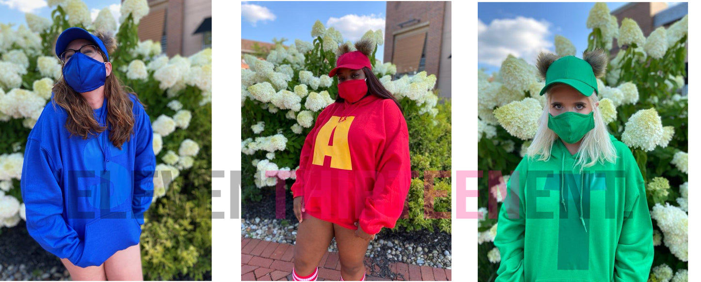 Chipmunks Halloween Costumes (Youth and Adult)