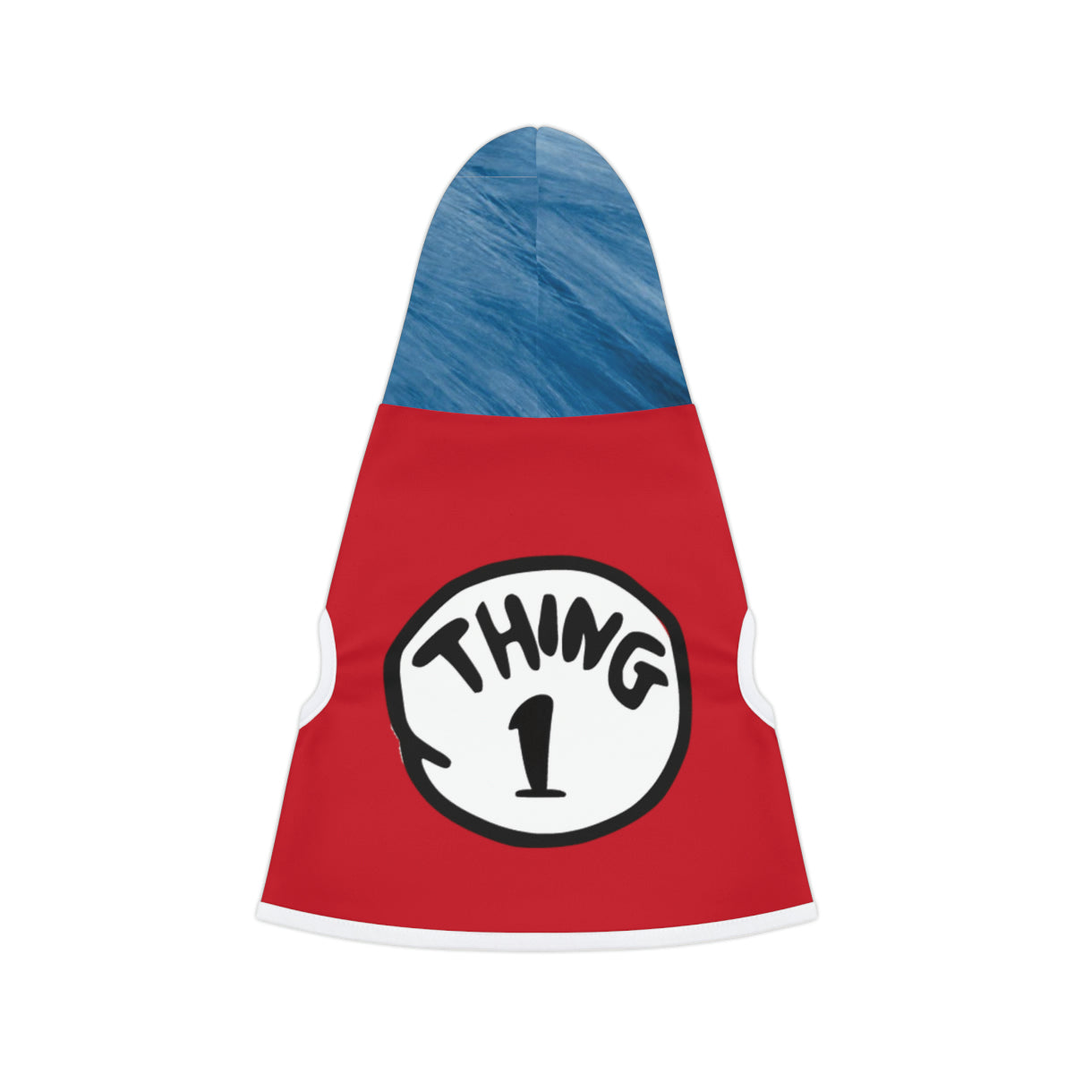 Thing 1 and Thing 2 Inspired Dog Halloween Costumes