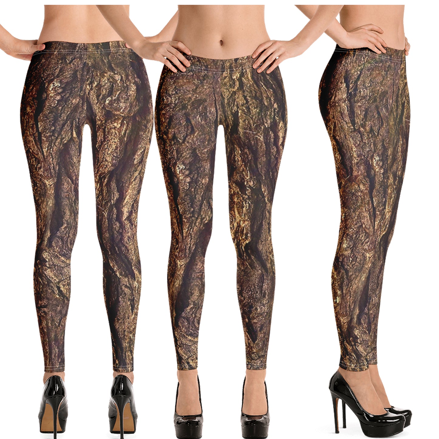 Groot Inspired Tree Bark Women's Halloween Costume