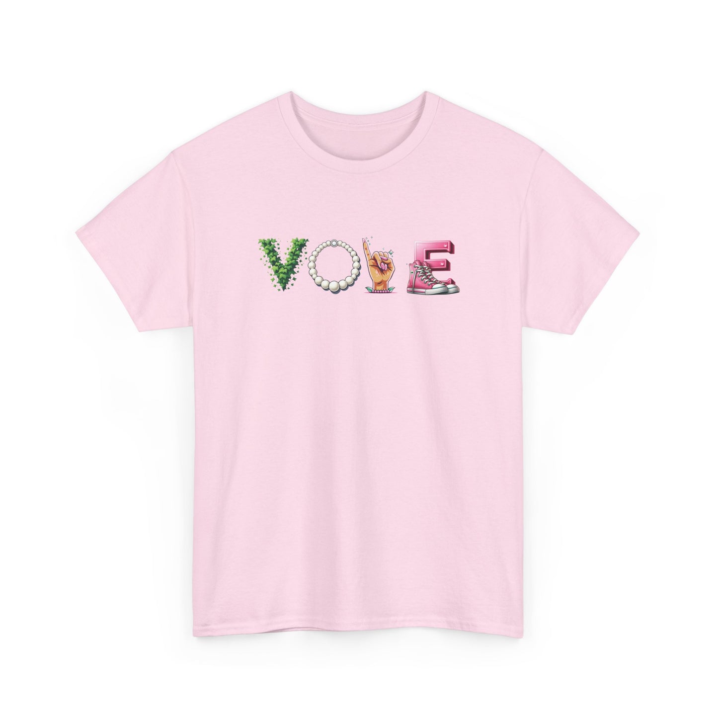 Vote Pink and Green Kamala Harris Presidential Election Shirt 2024