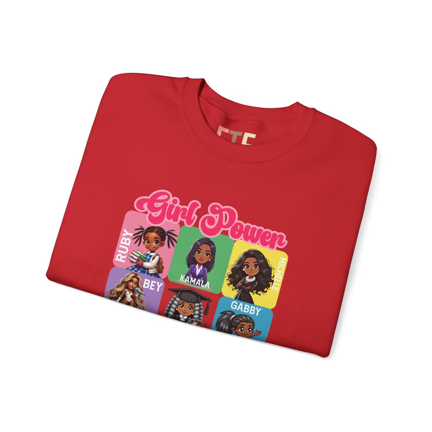 Girl Power Black History Women's Sweatshirt