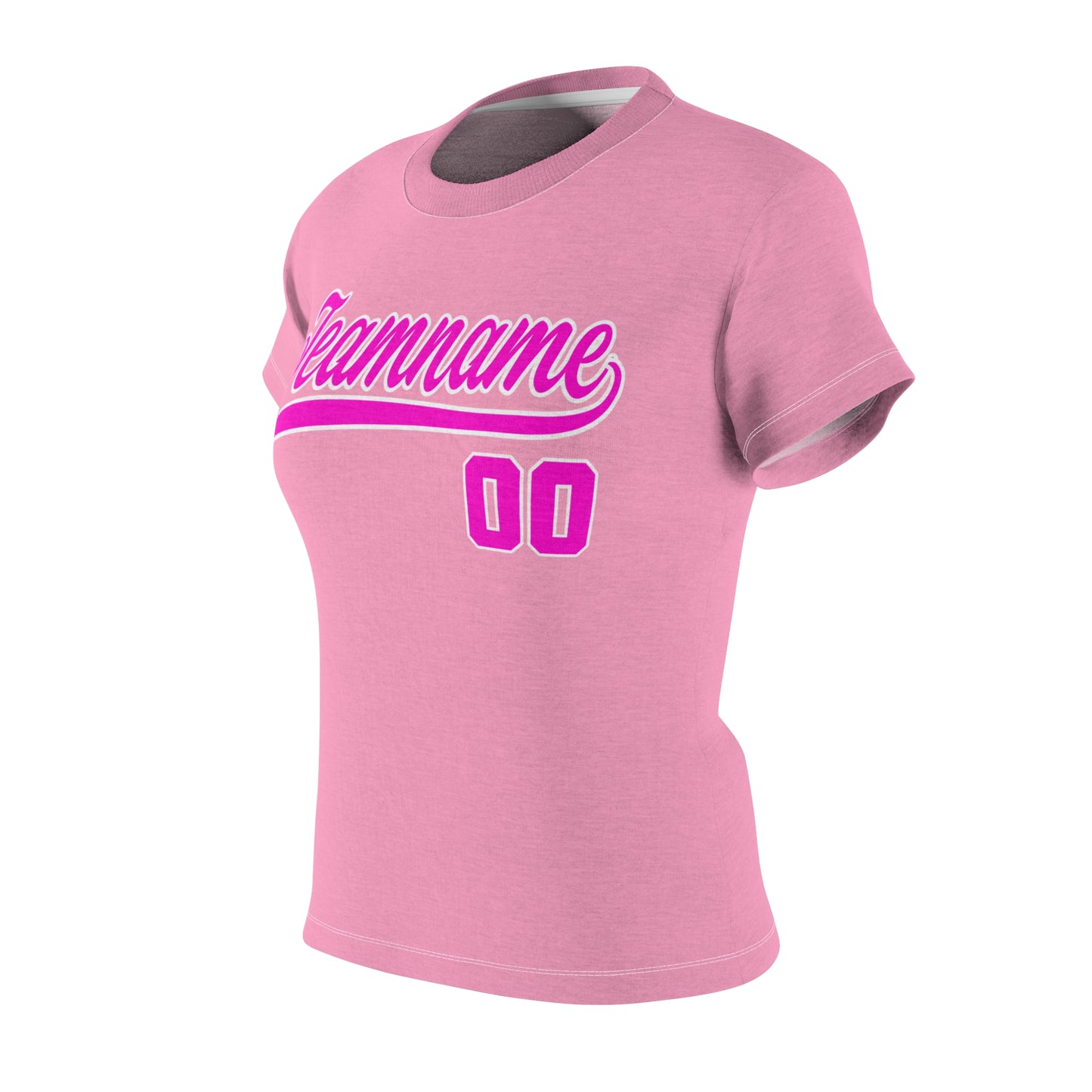 Custom Softball Shirts Women - Pink and Hot Pink