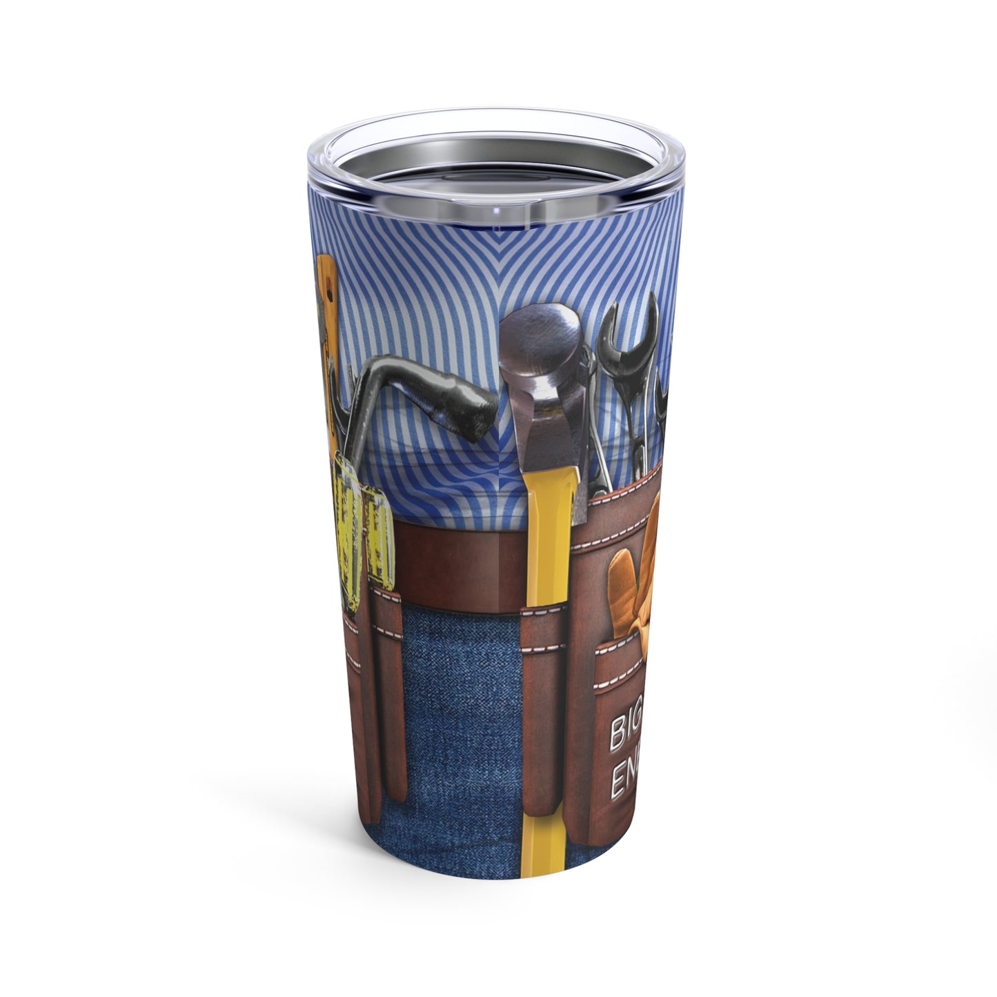 Funny Big Belt Energy Tool Belt Tumbler 20oz