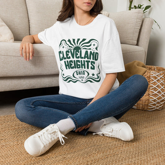 Cleveland Heights T-Shirt — Retro Sunwave City Graphic Tee