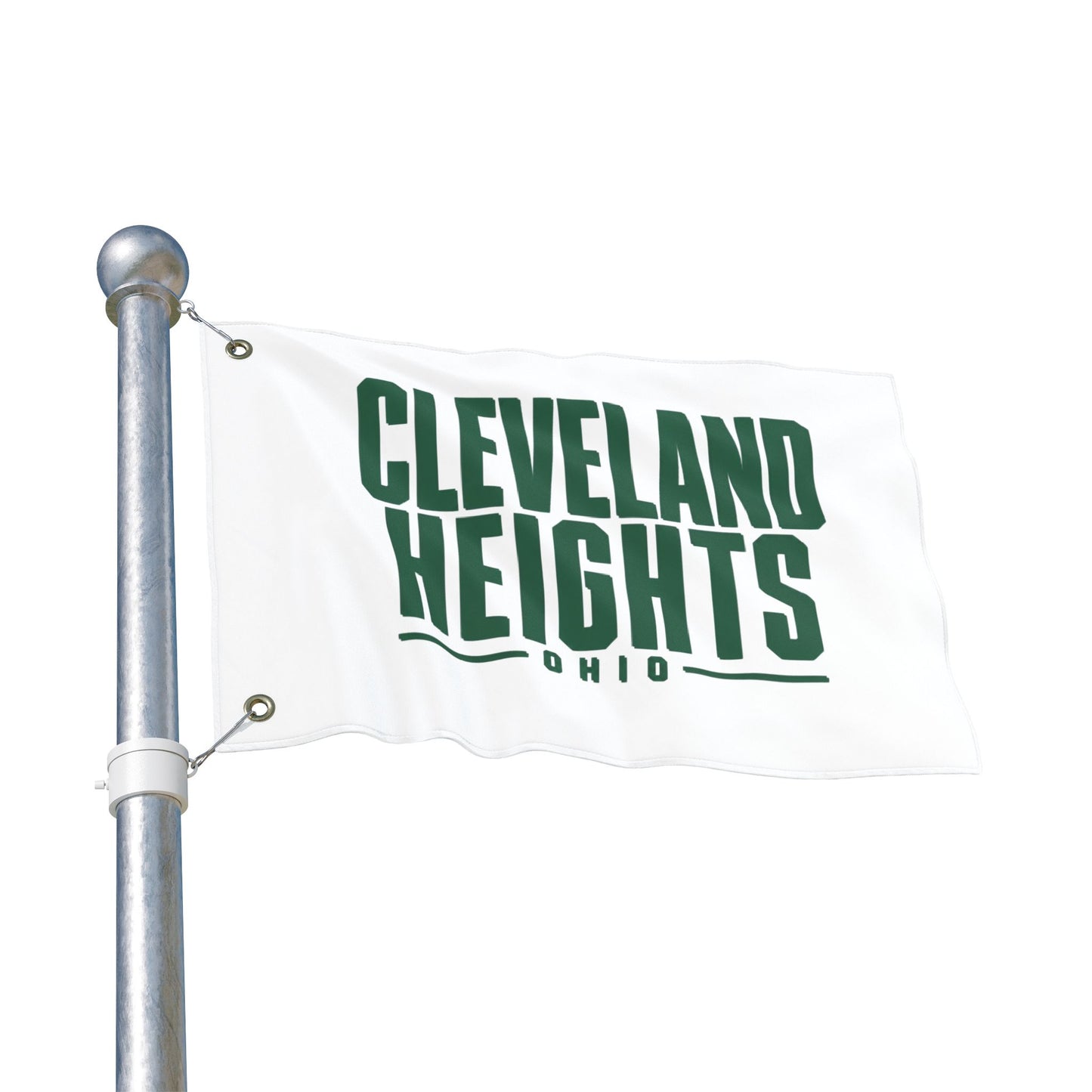 Cleveland Heights Ohio Double‑Sided Flag — Bold City Pride Yard Banner