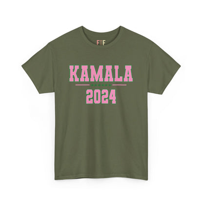 Kamala 2024 Pink and Green Harris for President Shirt 2024