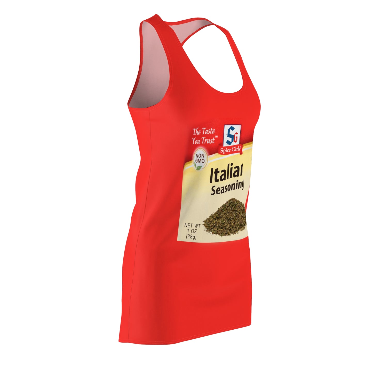 Italian Seasoning Spice Cut & Sew Racerback Dress