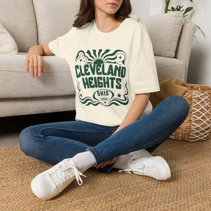 Cleveland Heights T-Shirt — Retro Sunwave City Graphic Tee