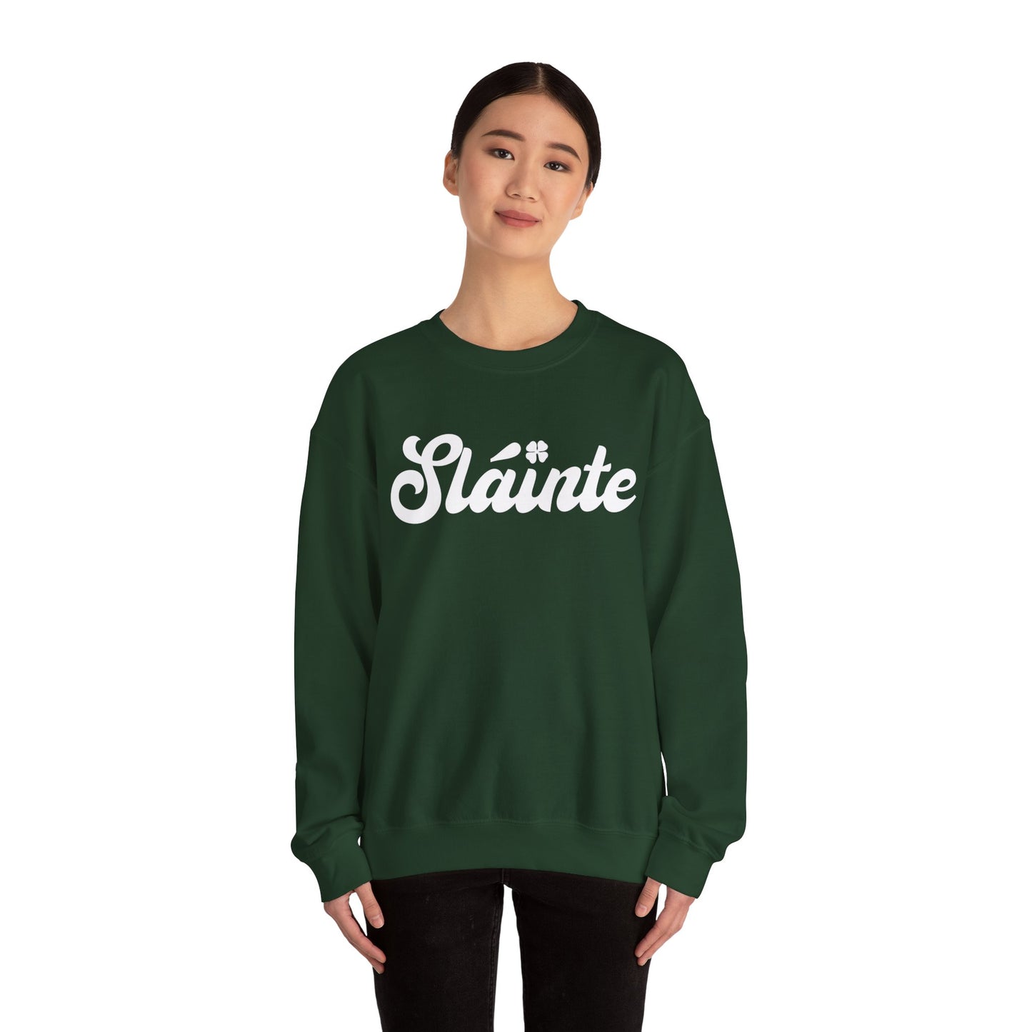 Slainte Sweatshirt, St. Patrick's Day Sweatshirt, Saint Paddy's Day Shirt, Cheers Sweatshirt For Women Men, Retro Gift