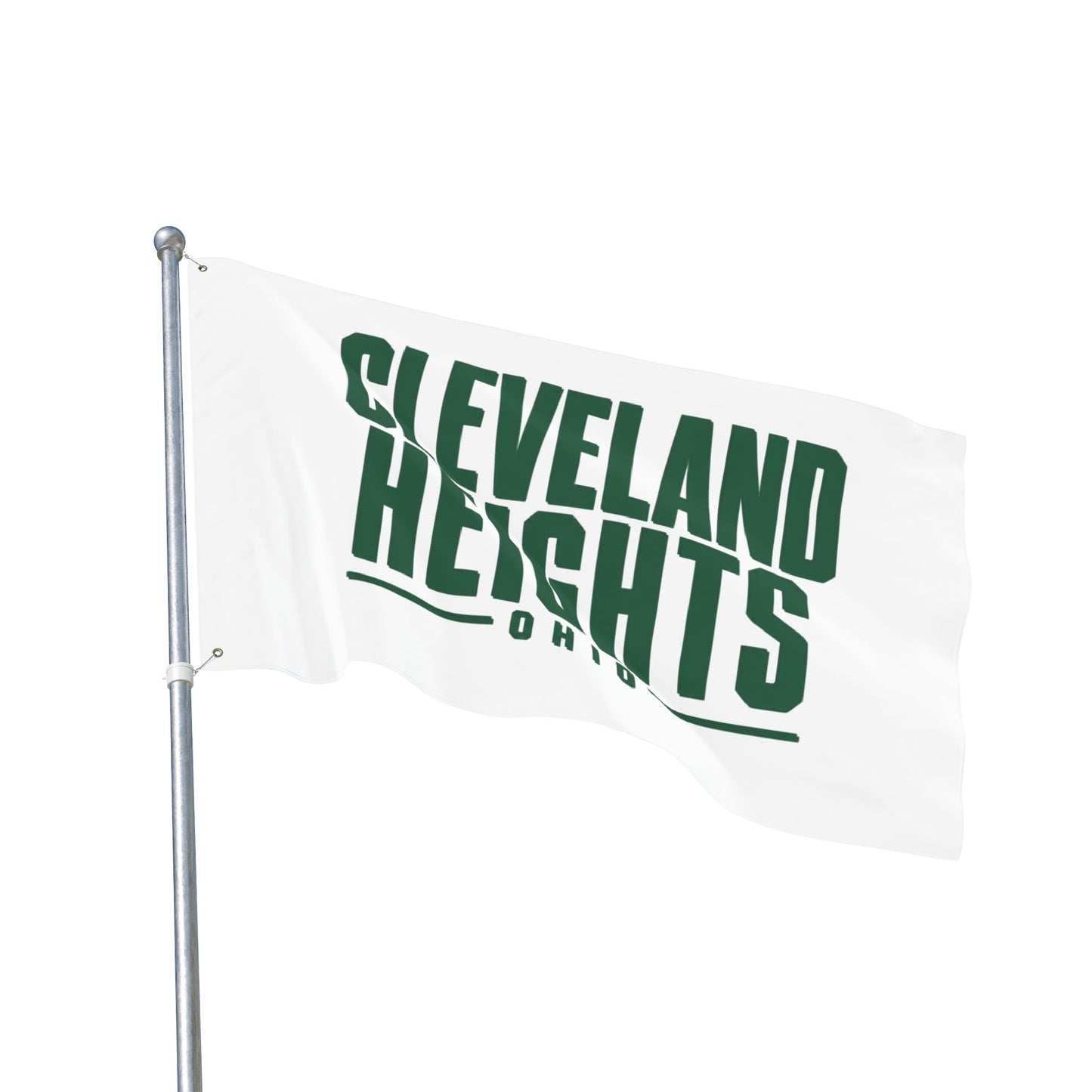 Cleveland Heights Ohio Double‑Sided Flag — Bold City Pride Yard Banner