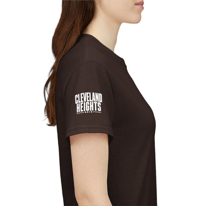 T-Shirt — 'TIGERS' Vertical Tiger Eye Graphic Back Print