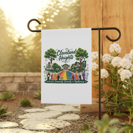 Cleveland Heights Garden Flag – Community, Diversity & Togetherness House Banner