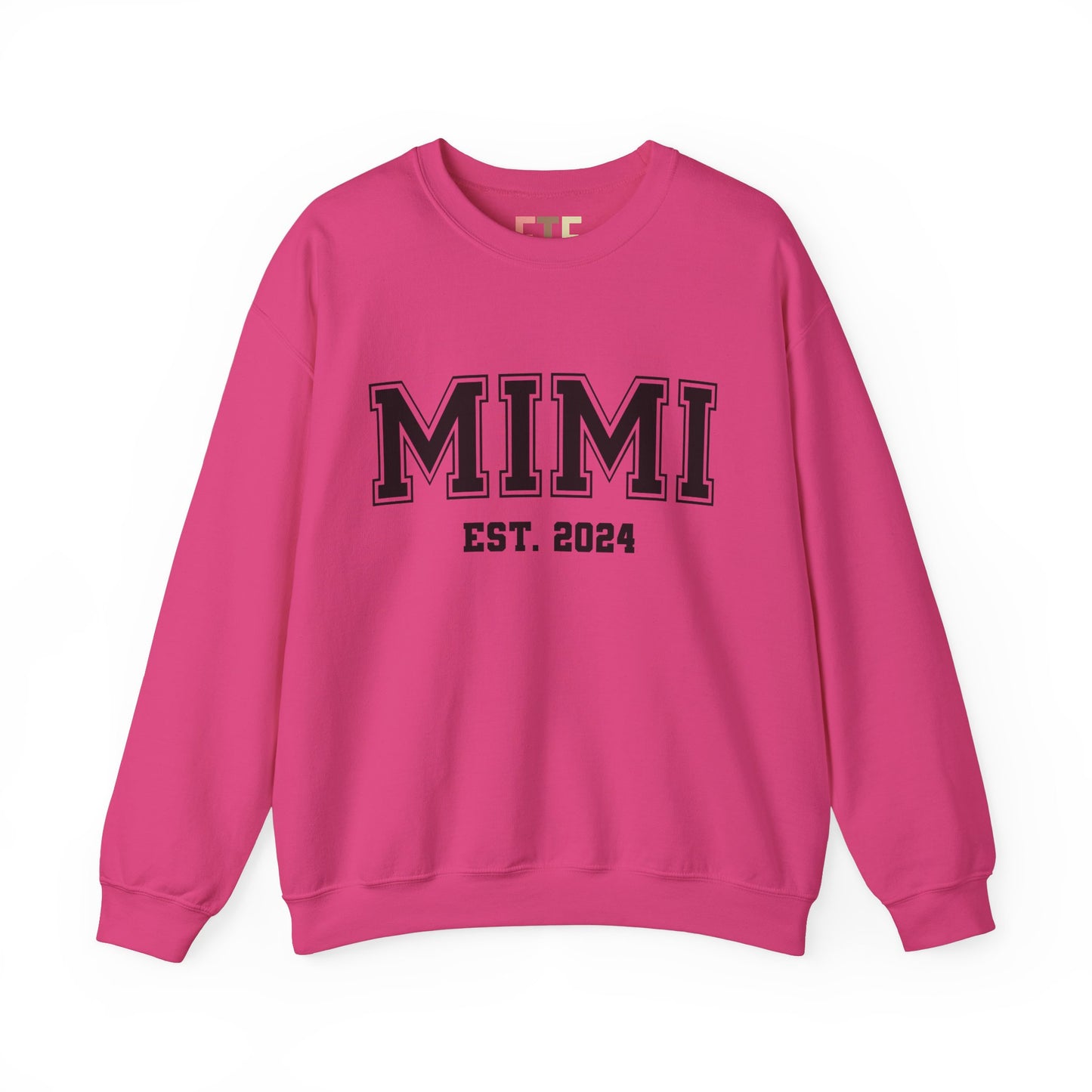 Custom Grandma EST Sweatshirt (Can be made with any Title and Est. Date)