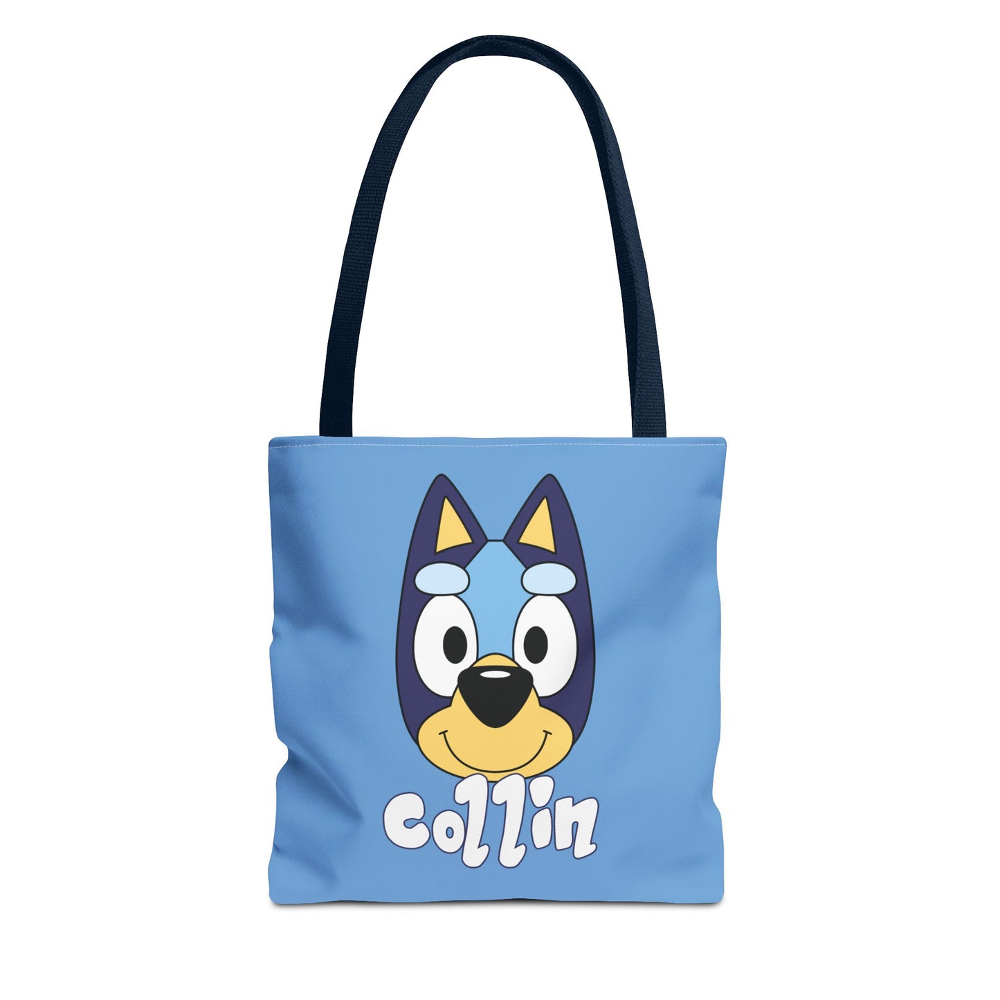 Bluey Inspired Personalized Trick or Treat Tote Bag