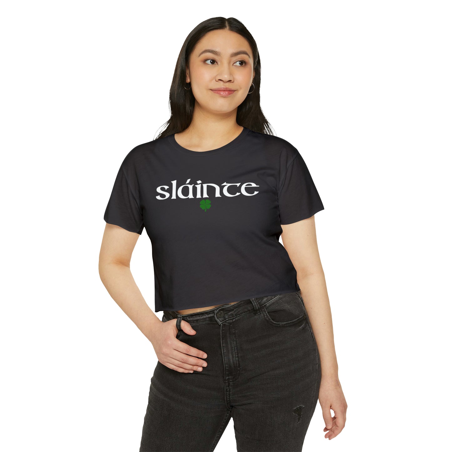 Group St. Patrick's Day Crop Top, Shenanigans Squad Baby Tee, T-Shirts For Friends, Girlfriends For St Paddy's Day Drinking