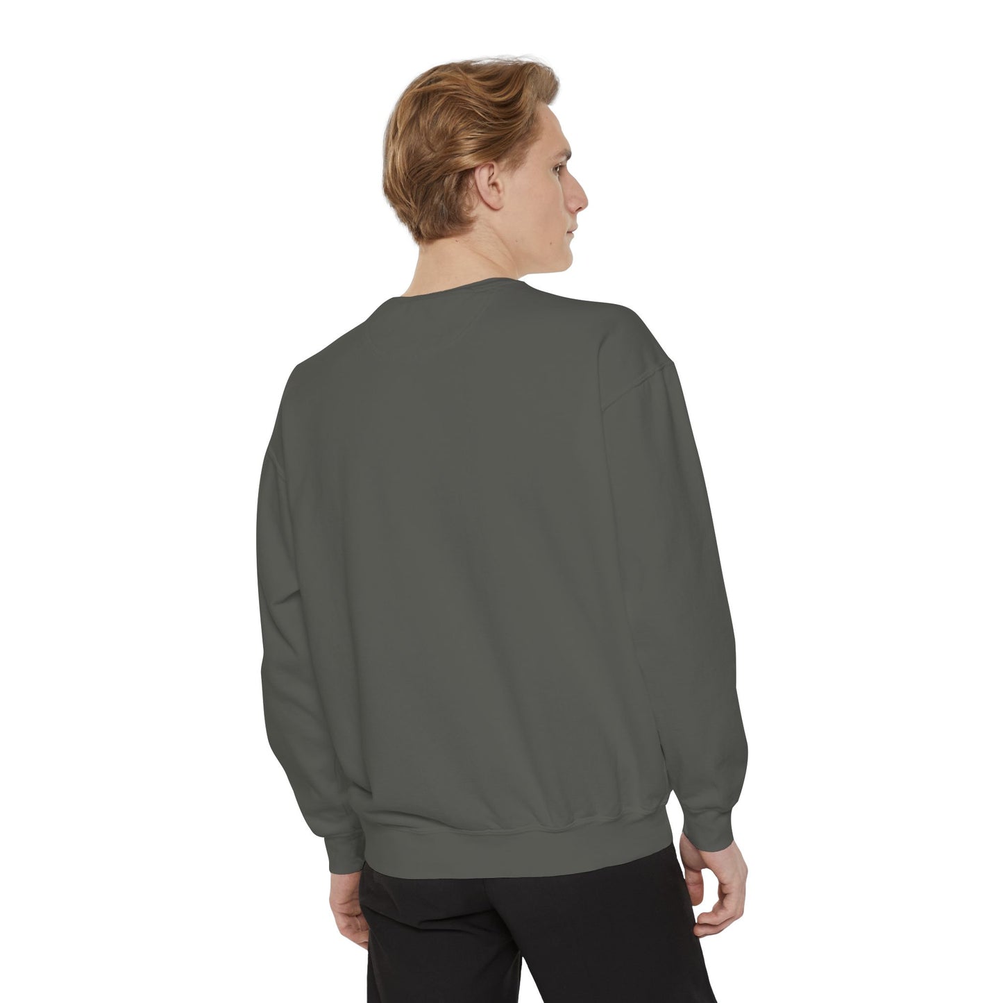 Cleveland Heights Green Script Embroidered Comfort Colors Sweatshirt