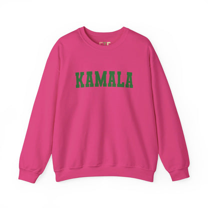 Kamala 2024 Sweatshirt, Madama President Sweatshirt, Kamala For President Shirt, Pink and Green Soror Sweatshirt