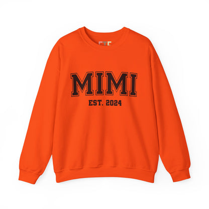 Custom Grandma EST Sweatshirt (Can be made with any Title and Est. Date)