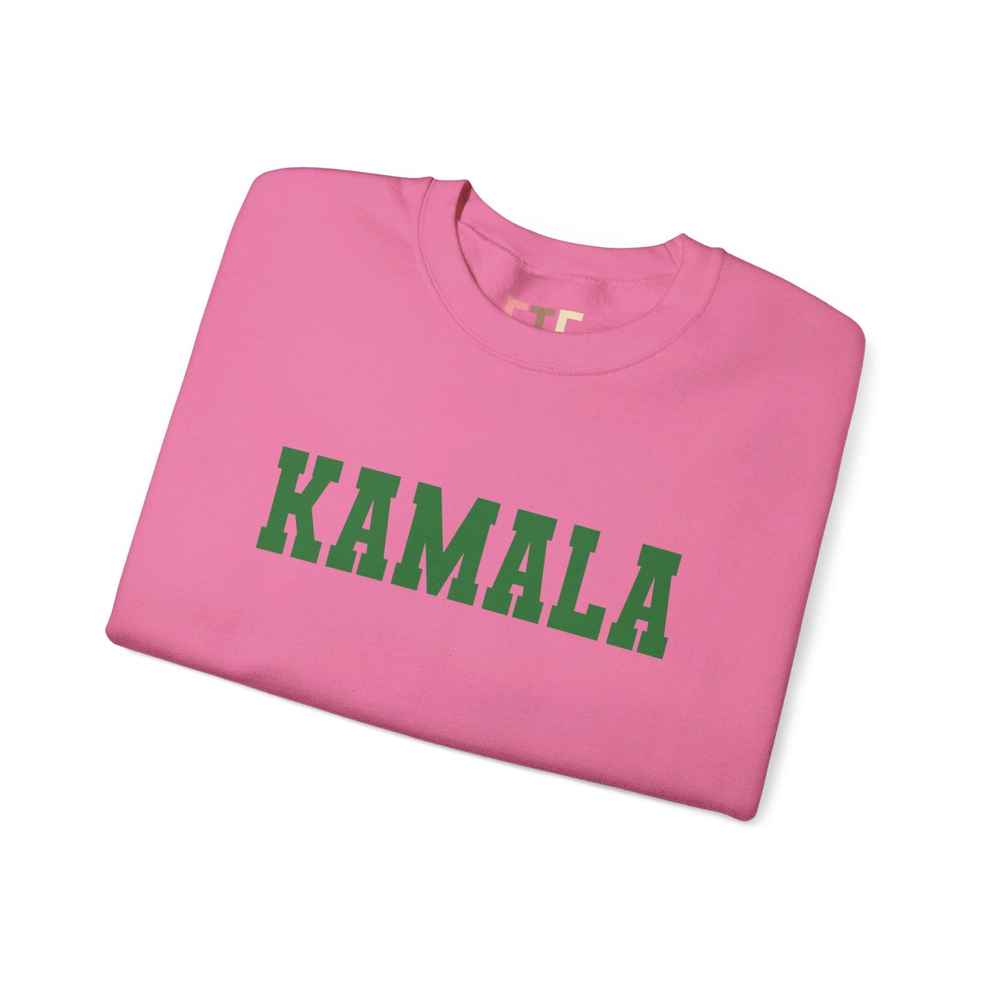 Kamala 2024 Sweatshirt, Madama President Sweatshirt, Kamala For President Shirt, Pink and Green Soror Sweatshirt