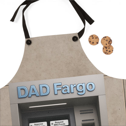 Funny Halloween Costumes for Men, Dad ATM Costume, Halloween Gift, Kitchen Cooking Apron, Cute BBQ Grill Apron, Novelty Party Costume