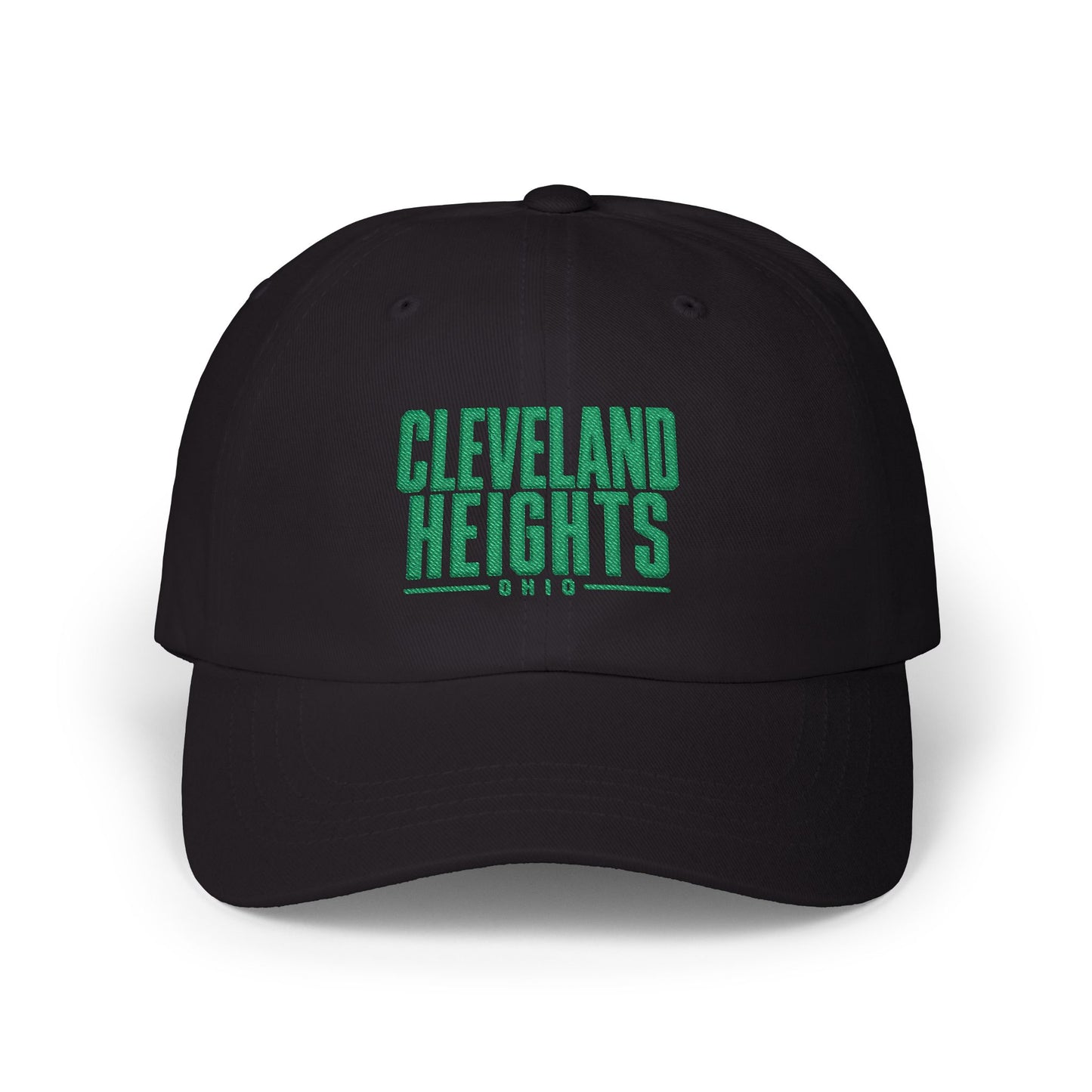 Cleveland Heights Dad Cap — Embroidered Classic Adjustable City Baseball Hat