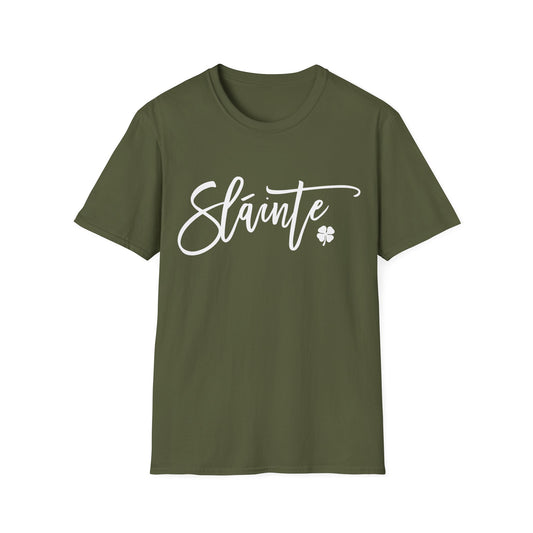 Copy of Slainte St. Paddys Day Tshirt, St Patricks Day Shirt For Women and Men, Cheers Shirt, Shamrock Shirts