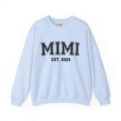 Custom Grandma EST Sweatshirt (Can be made with any Title and Est. Date)