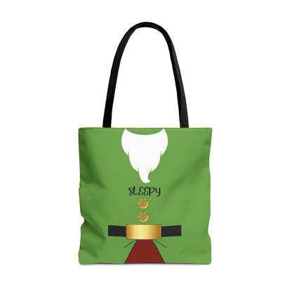 Sleep Dwarf Personalized Trick or Treat Tote Bag