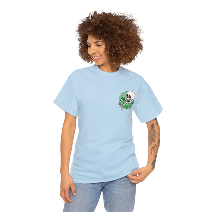 Dead Inside St. Patrick's Day Tik Tok Test Unisex Heavy Cotton Tee