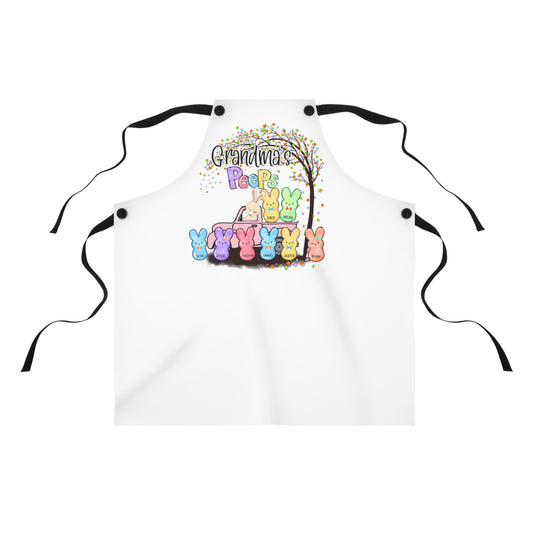 Grandma's Peeps Personalized Apron