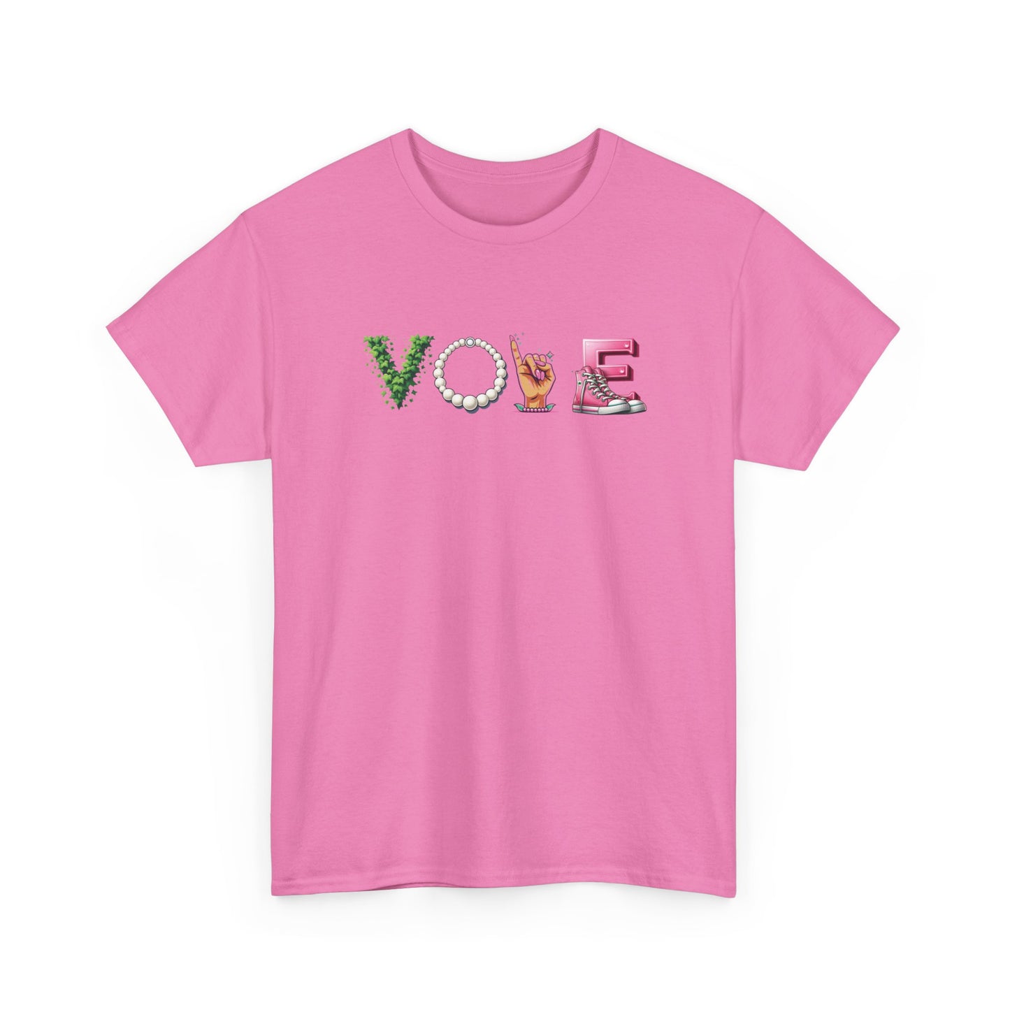 Vote Pink and Green Kamala Harris Presidential Election Shirt 2024