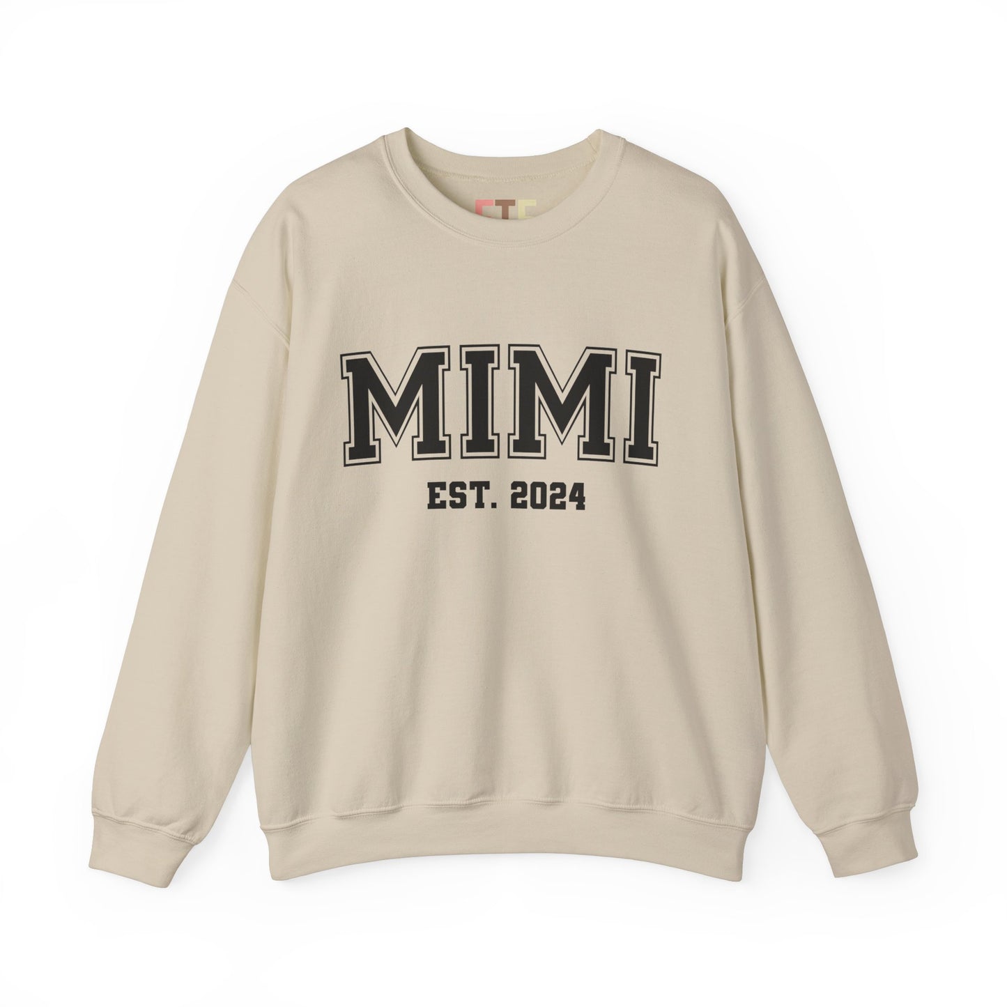 Custom Grandma EST Sweatshirt (Can be made with any Title and Est. Date)