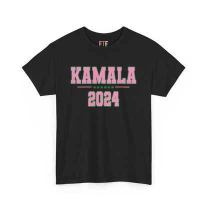 Kamala 2024 Pink and Green Harris for President Shirt 2024