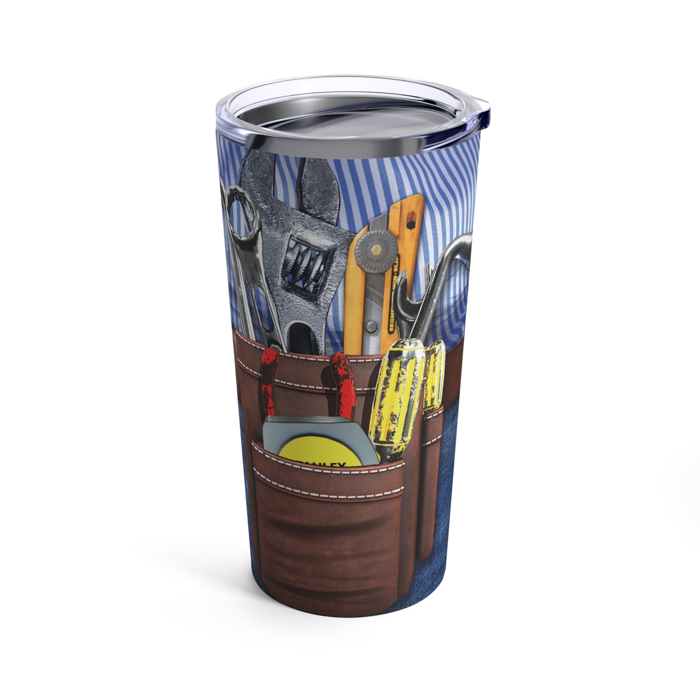 Funny Big Belt Energy Tool Belt Tumbler 20oz