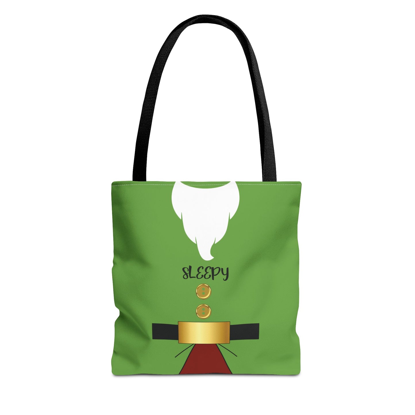 Sleep Dwarf Personalized Trick or Treat Tote Bag