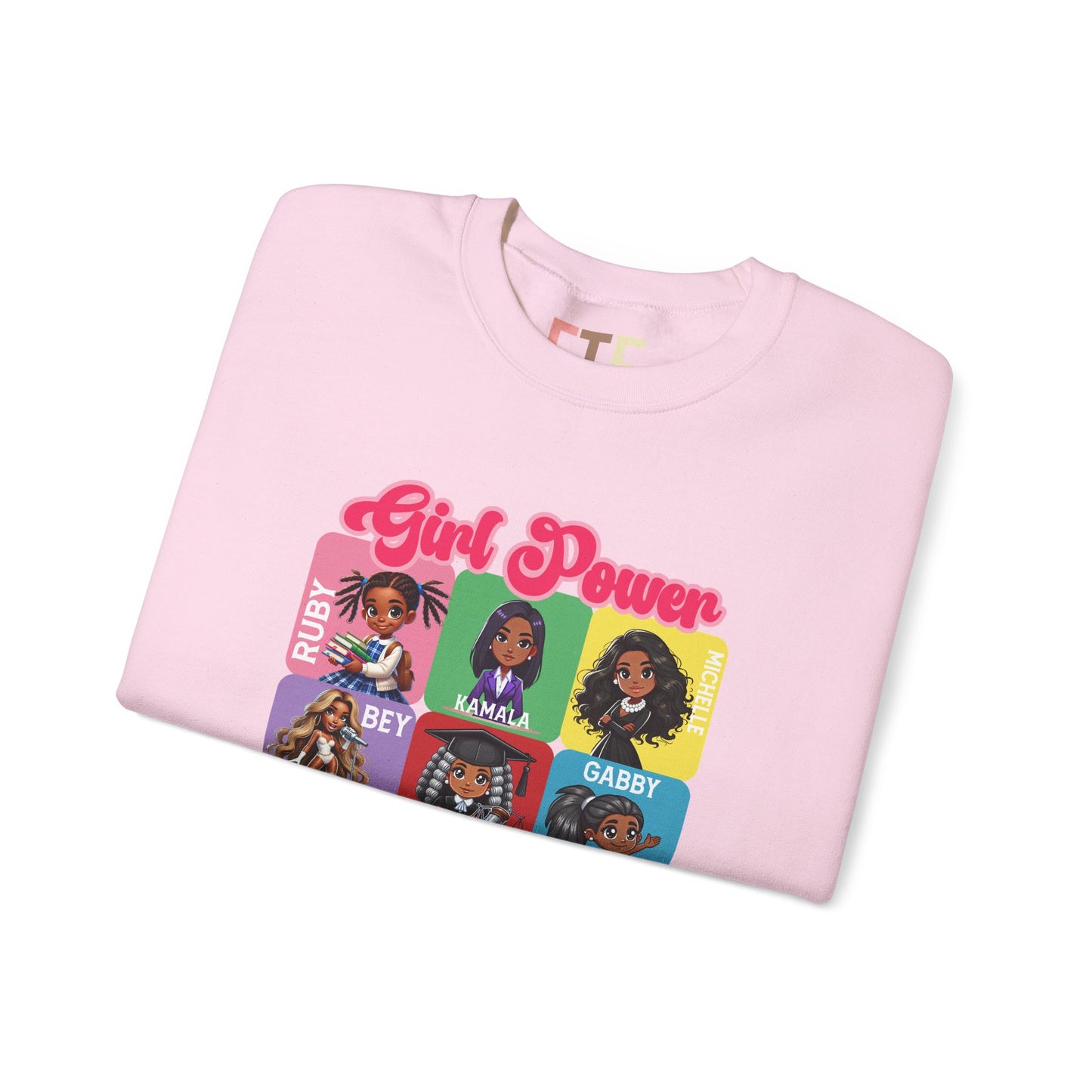 Girl Power Black History Women's Sweatshirt