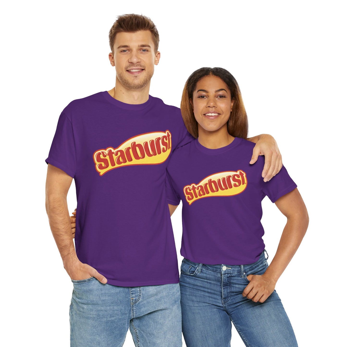 Starburst Inspired Candy Unisex Tee for Halloween Groups and Family