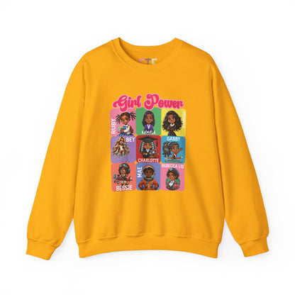 Girl Power Black History Women's Sweatshirt