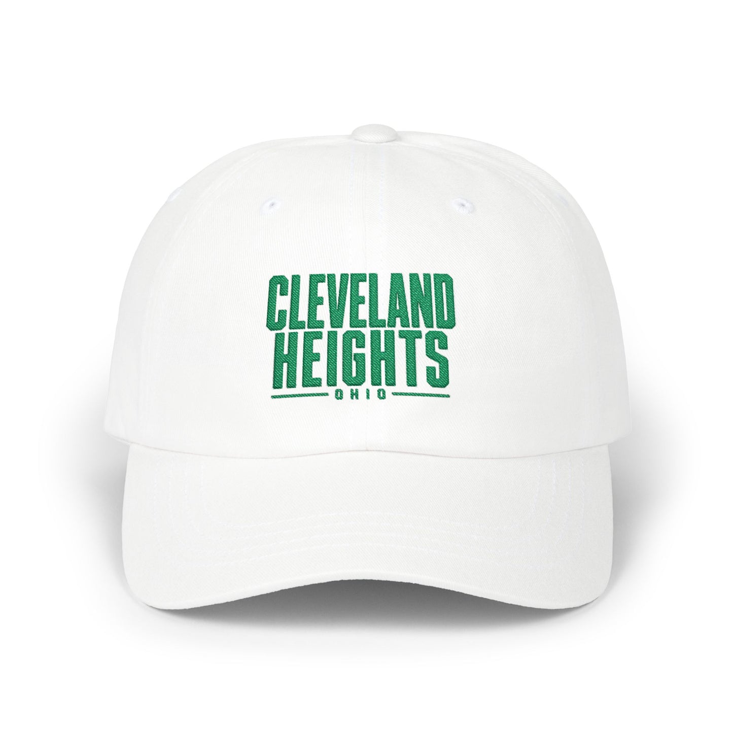 Cleveland Heights Dad Cap — Embroidered Classic Adjustable City Baseball Hat
