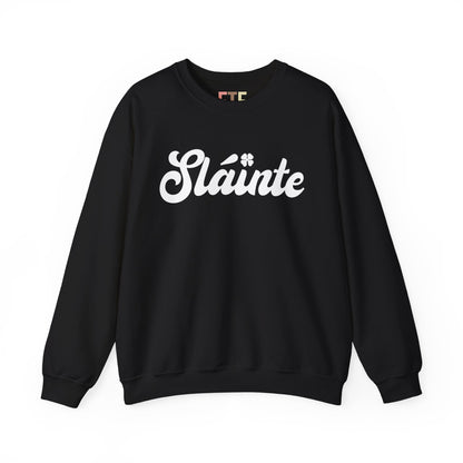 Slainte Sweatshirt, St. Patrick's Day Sweatshirt, Saint Paddy's Day Shirt, Cheers Sweatshirt For Women Men, Retro Gift