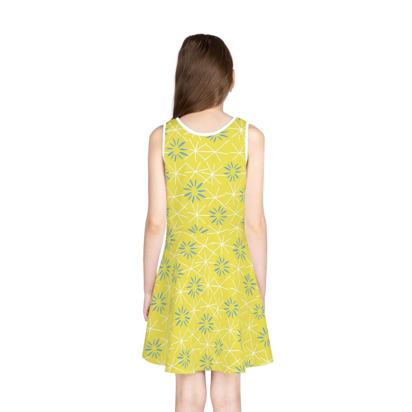 Joy Girls' Sleeveless Sundress (AOP)