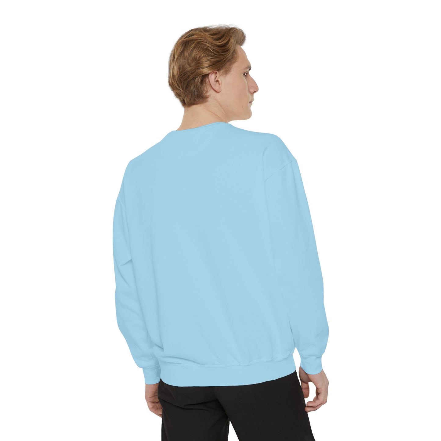 Cleveland Heights Green Script Embroidered Comfort Colors Sweatshirt