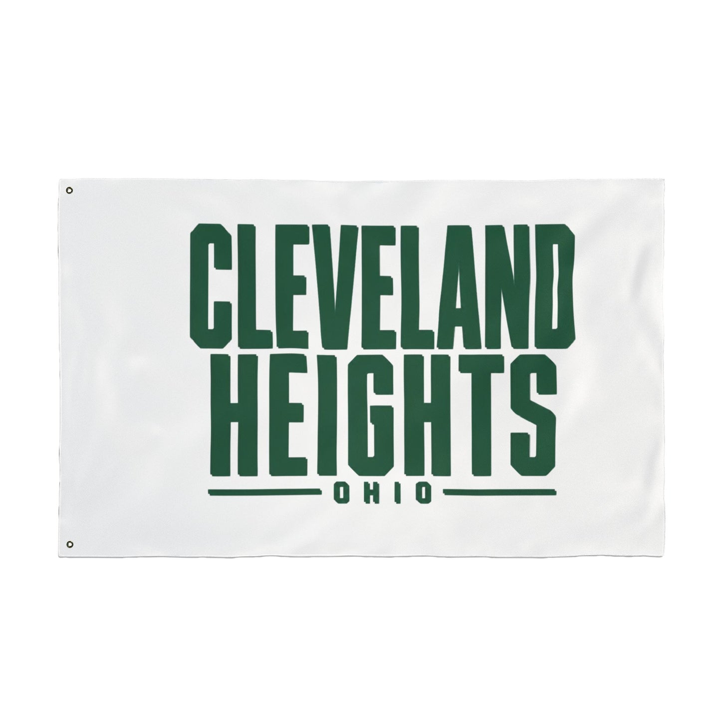 Cleveland Heights Ohio Double‑Sided Flag — Bold City Pride Yard Banner