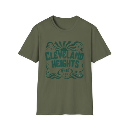 Cleveland Heights T-Shirt — Retro Sunwave City Graphic Tee
